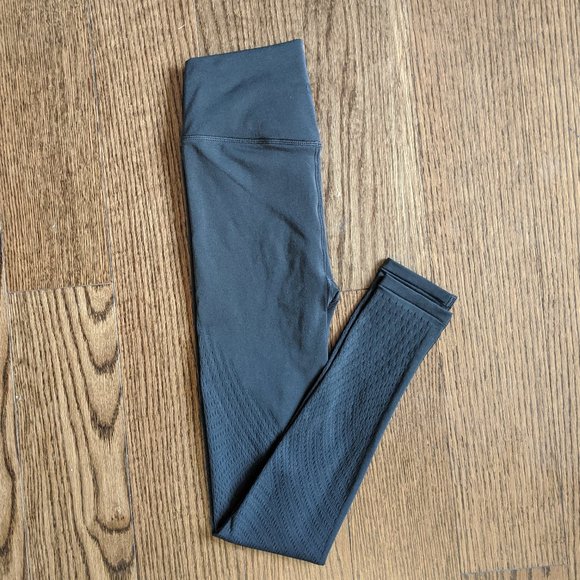 Lululemon Digi Rain Tights Graphite Grey EUC - Picture 3 of 7